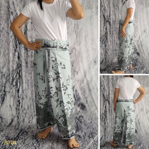 STAMPCOTTON กางเกงขายาว ผ้าปาเต๊ะ กางเกงเล กางเกงใส่สบาย