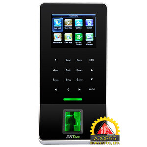 เครื่องสแกนลายนิ้วมือ ยี่ห้อ ZKTeco รุ่น F22 รองรับระบบ Access Control