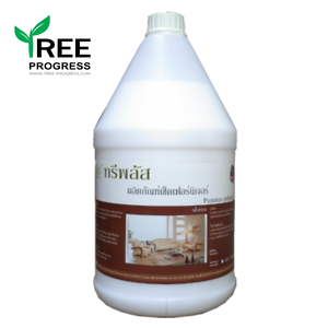 น้ำยาเช็ดเบาะหนังรถยนต์ / เฟอร์หนัง งานไม้ (Furniture Cleaner) ทรีพลัส สีขาวนม กลิ่นหอม 3.8 / 20 ลิตร ทรีพลัส