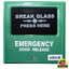 Emergency Break Glass ยี่ห้อ elock รุ่น EL-EB4G (สีเขียว)