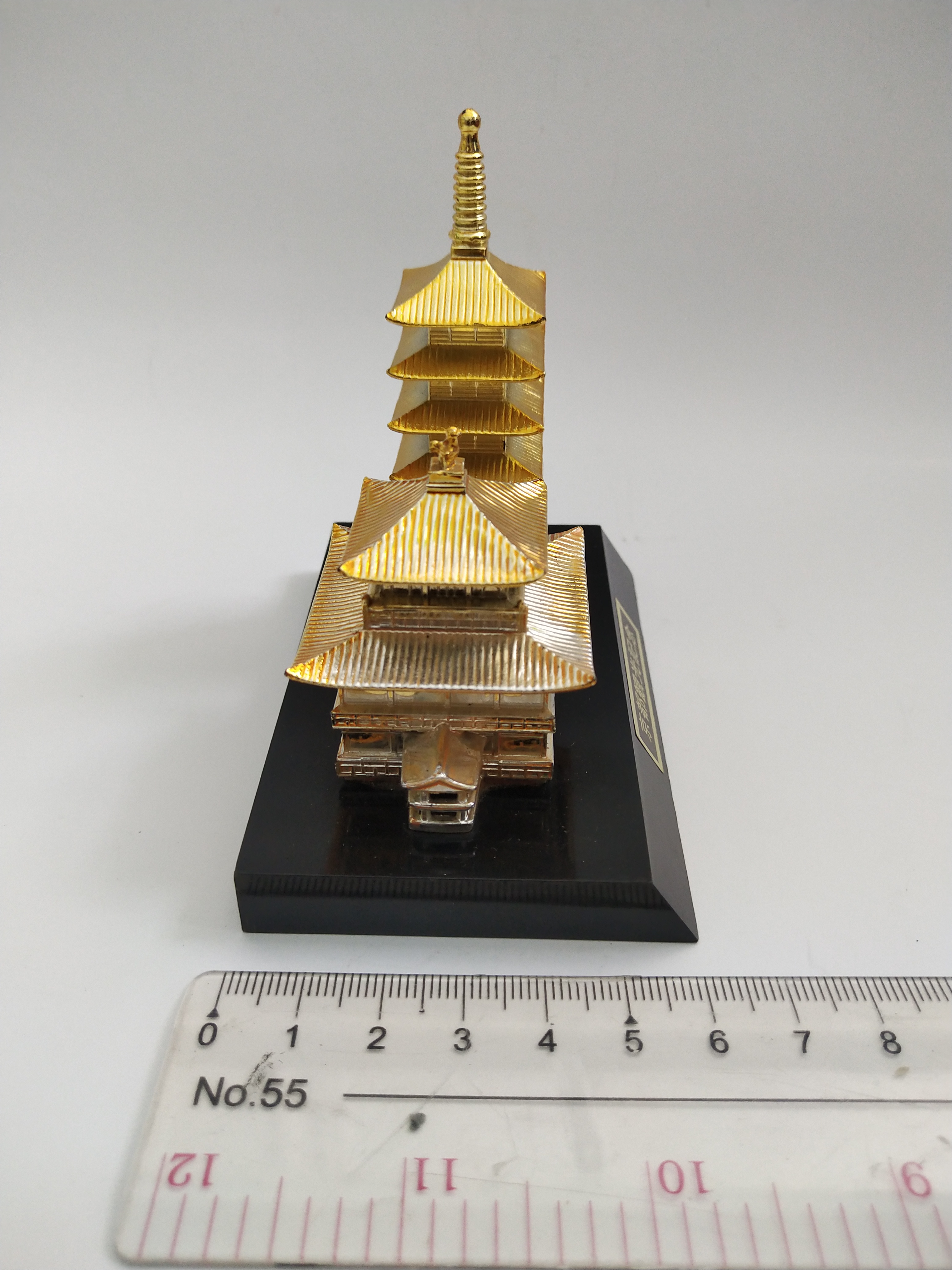 มีหลายภาพ โมเดลวัด คิงกะกุ เป็นวัดในเคียวโตะ ญี่ปุ่น เป็นงานพลาสติกโมเดล