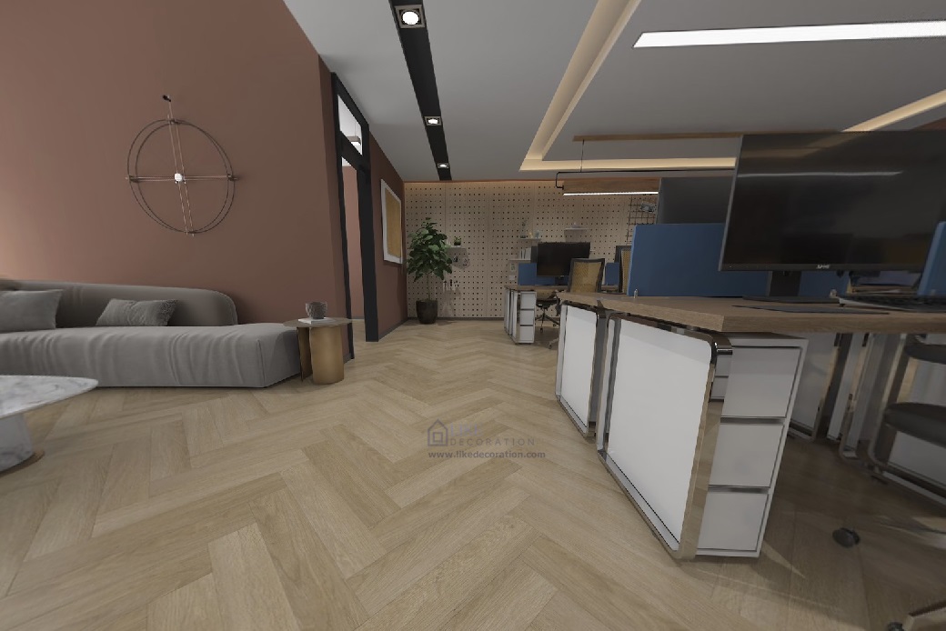 UF-H2302 SPC Herringbone 5 mm