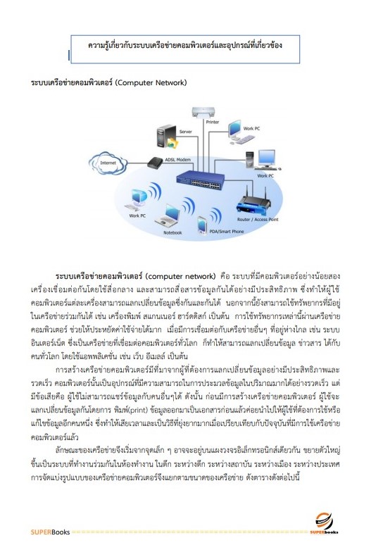 แนวข้อสอบ นักวิชาการคอมพิวเตอร์ กรมตรวจบัญชีสหกรณ์