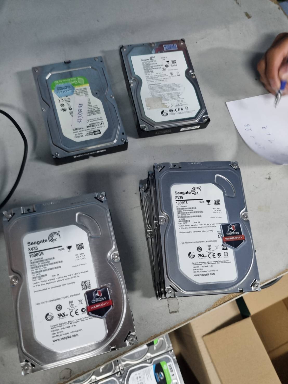 HDD 1 TB มี 11 ลูก