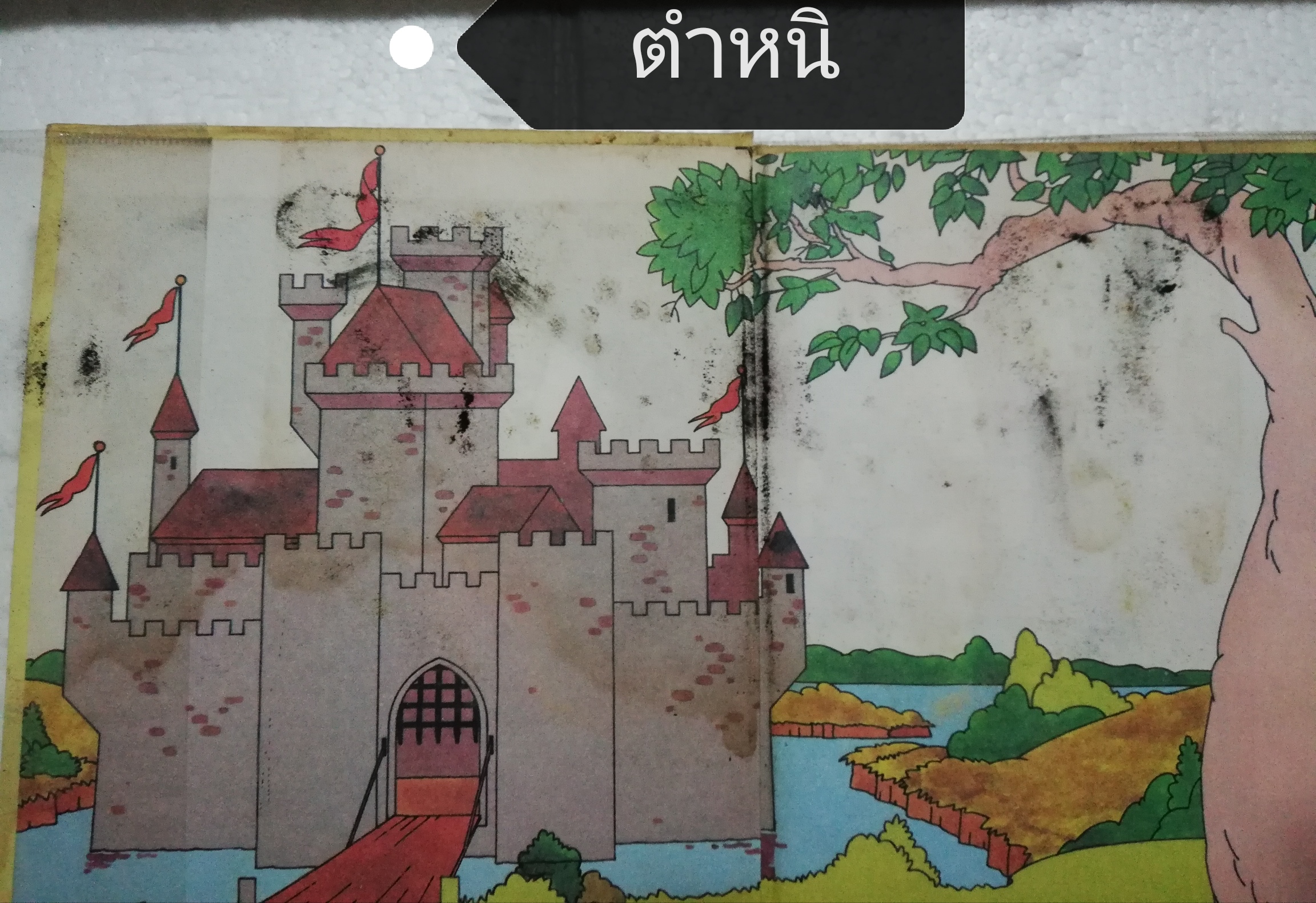 หนังสือนิทานวอลท์ดิสนีย์เก่า ปี 1979 ปกแข็ง ห่อปกพลาสติก มีตำหนิ โปรดตรวจสอบทุกภาพ, โรบินฮู้ด Robin Hood spins gold