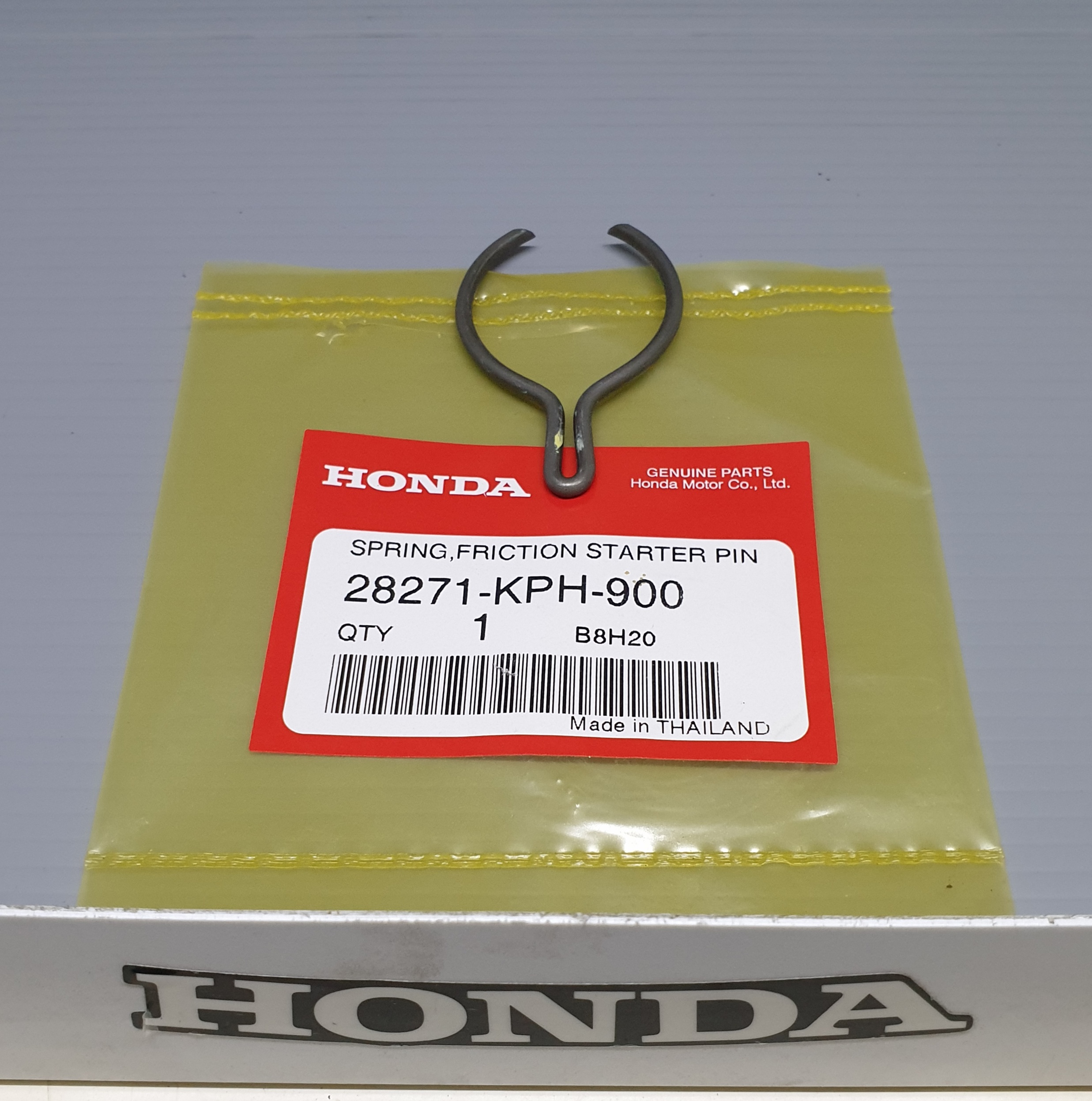 สปริงบังคับเฟืองสตาร์ททางเดียว เวฟ125S,R,T,C/ดรีม125/เวฟ125ไอ(ตัวแรก-ปี20)