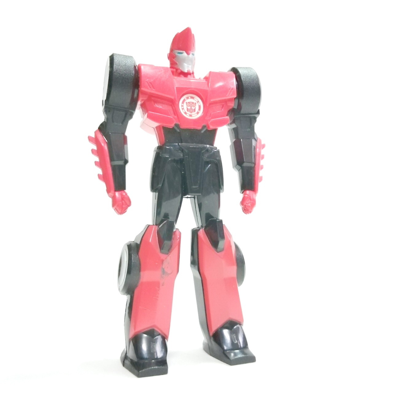 หุ่นจาก ทรานฟอเมอร์ ของแท้ Hasbro มีตราปั๊มใต้เท้า แปลงร่างไม่ได้ แต่ขยับแขนได้ สภาพดีมีรอยบ้าง