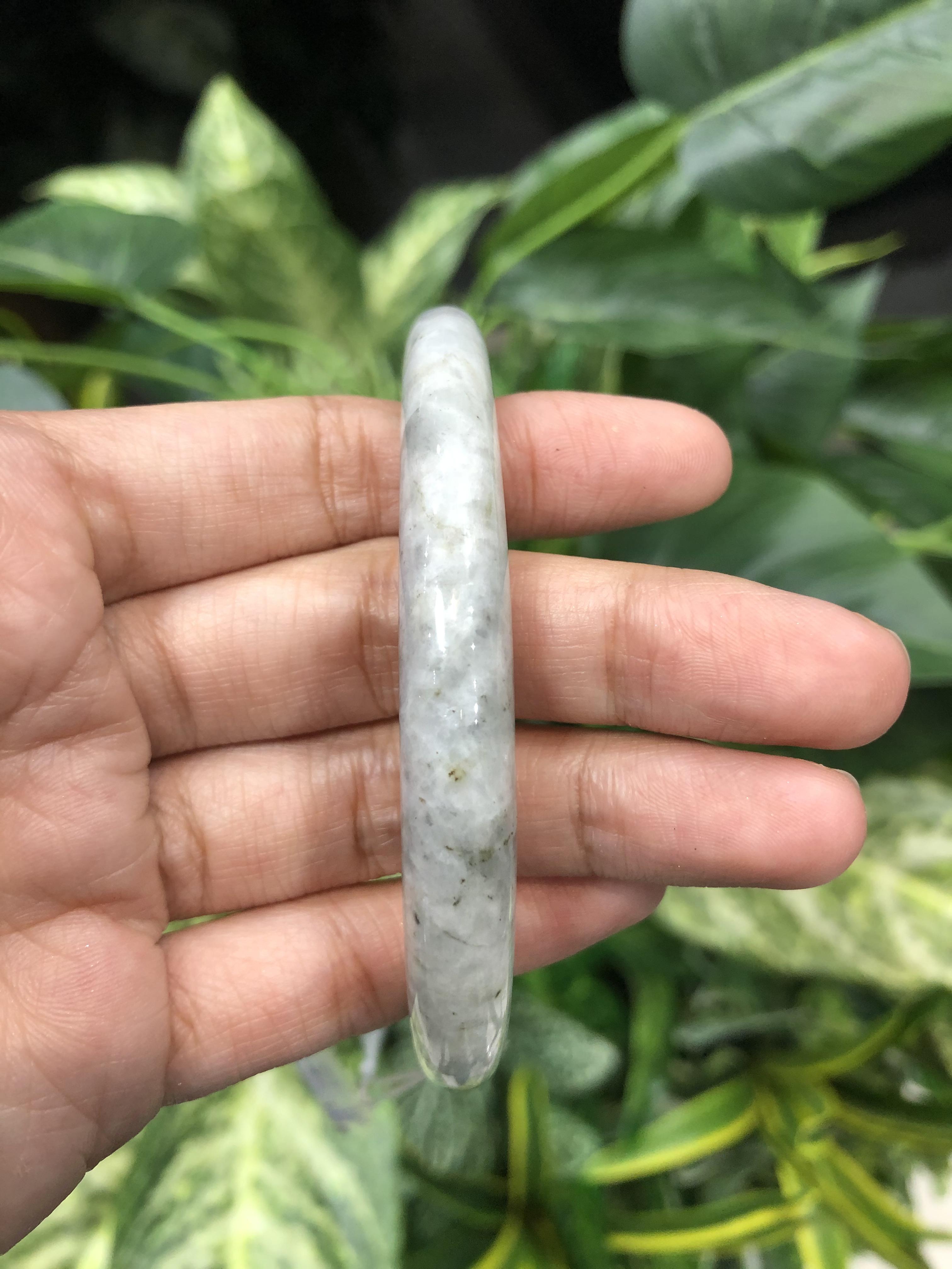 หยก พม่า แท้ Jade กำไลหยก 63.4 มม (Jade bracelet) พม่า (Myanmar)