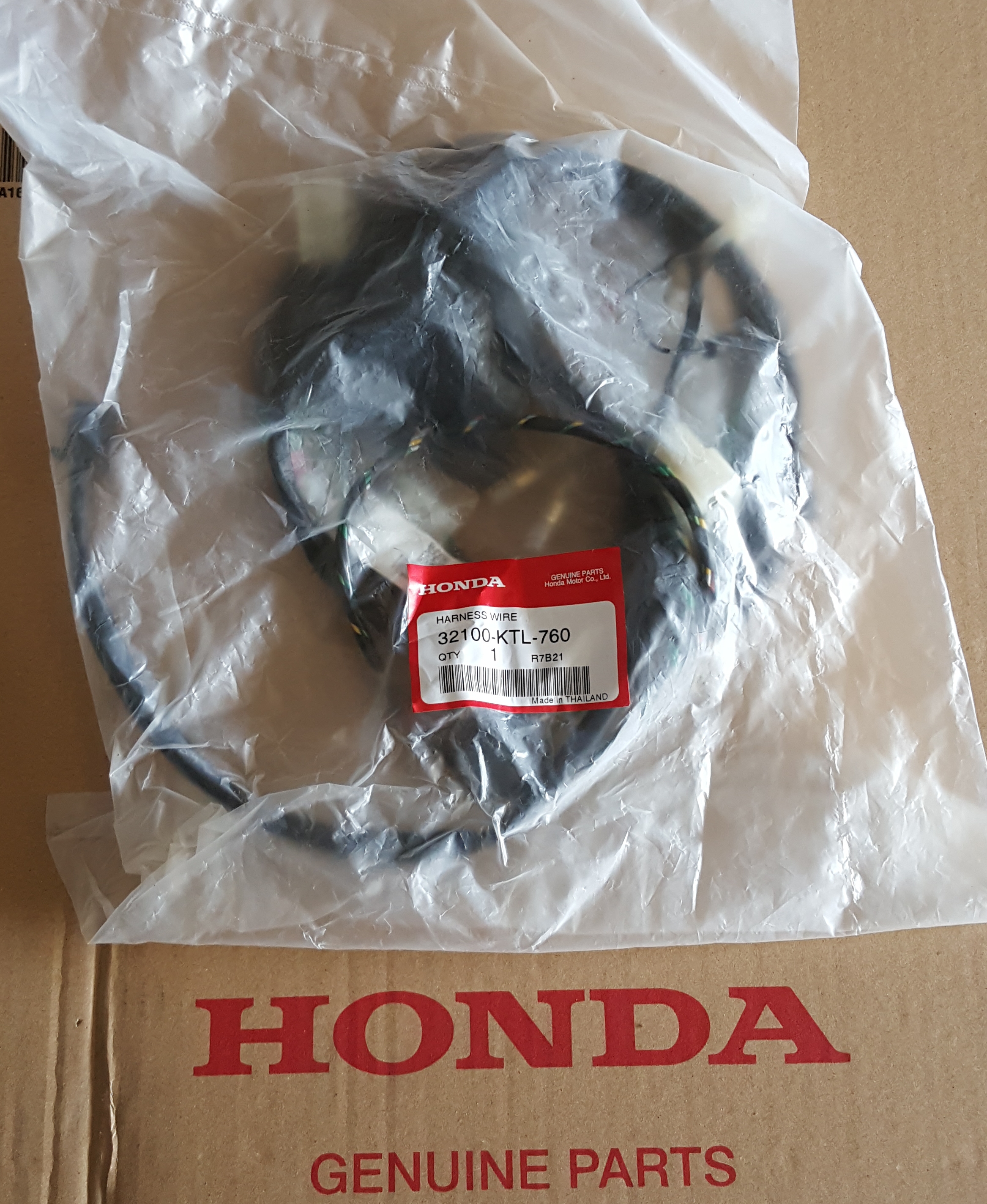 ชุดสายไฟรวม เวฟ100MK,MR(สตาร์ทมือ)