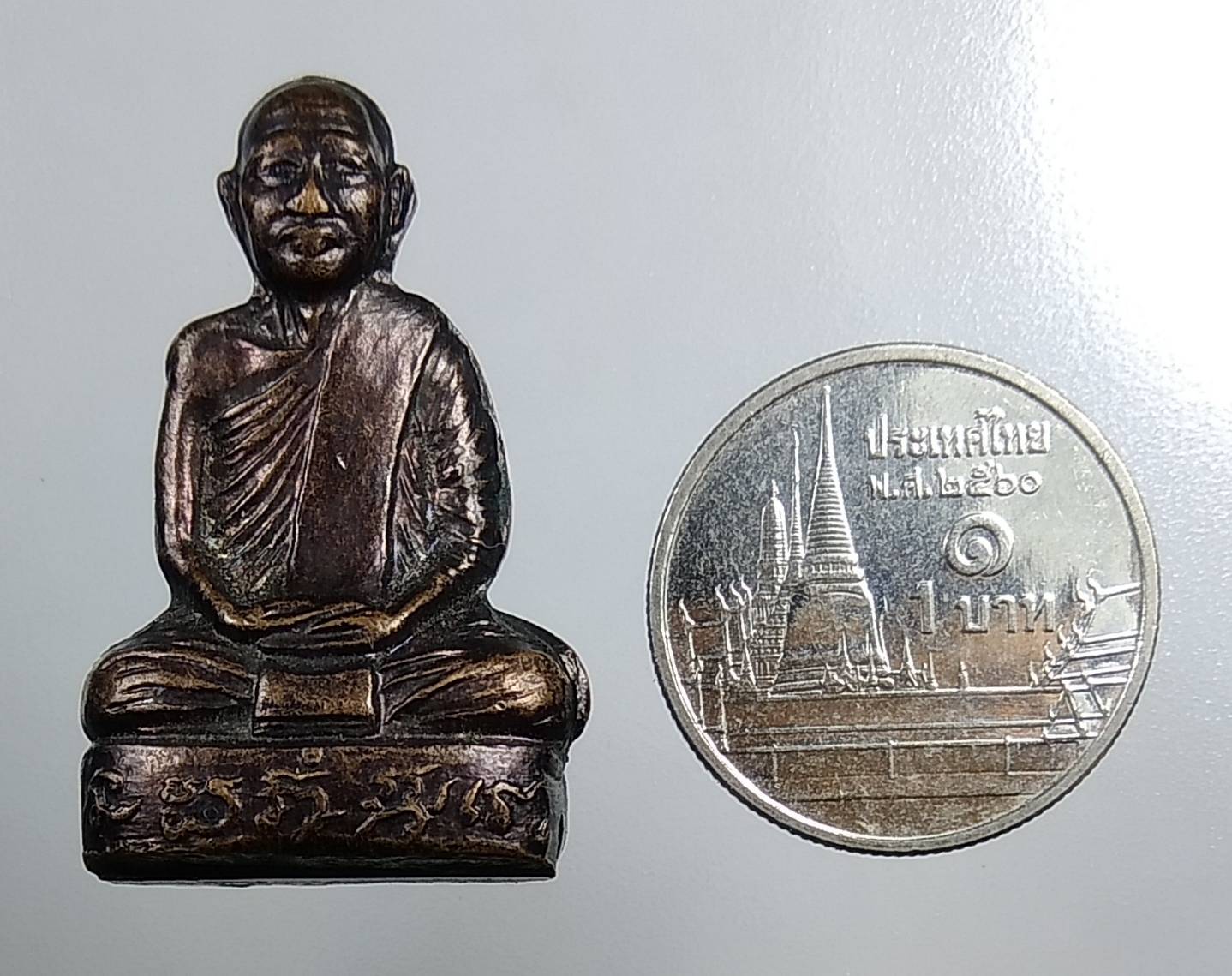 L072 หลวงพ่อเที่ยง วัดบางหัวเสือ จ.สมุทรปราการ