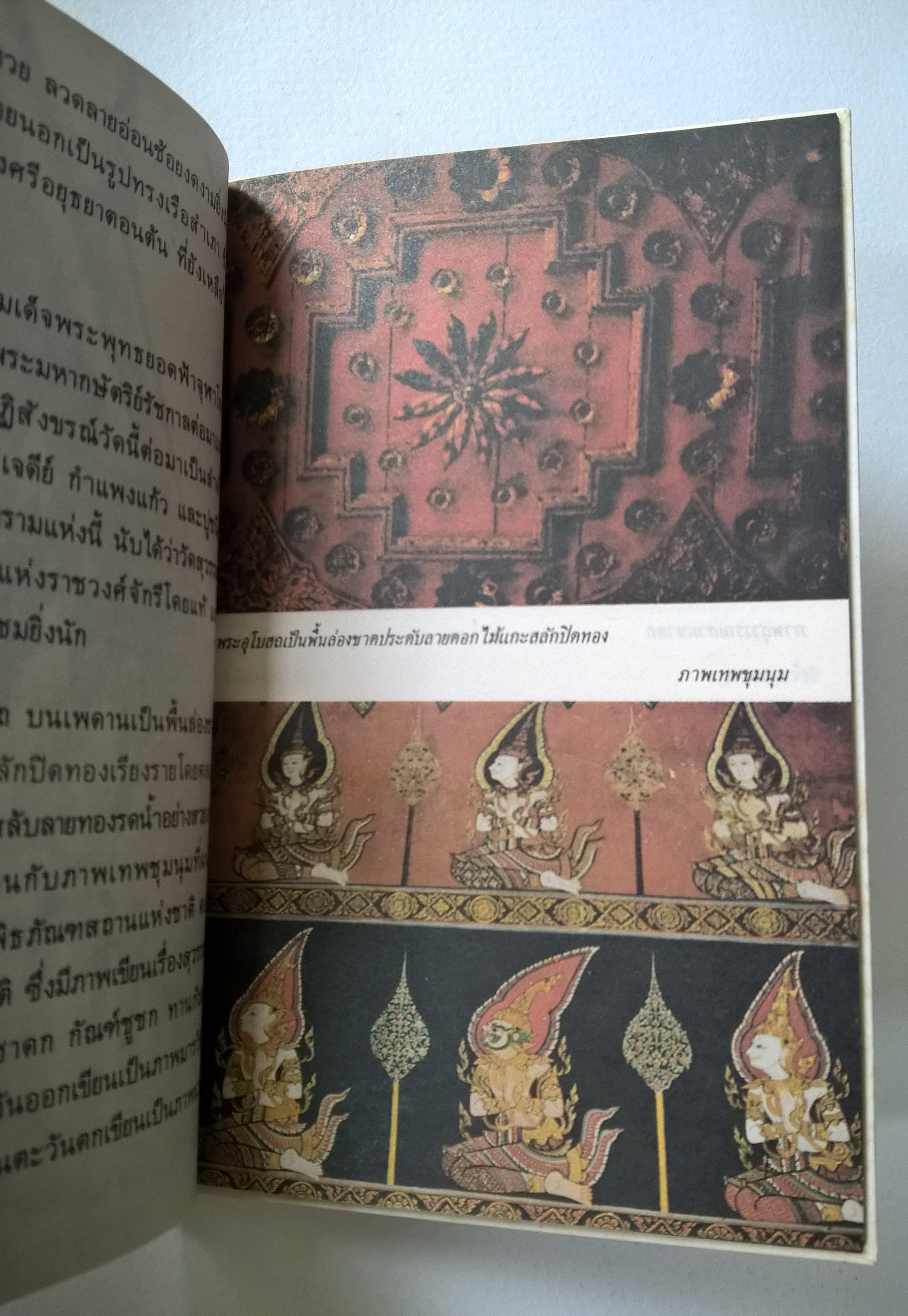 หนังสือชุดความรู้ไทยขององค์การค้าคุรุสภา "จิตกรรมฝาผนัง" โดย สุเทพ ชูมาลัยวงศ์ พิมพ์ครั้งที่ 1 ปี 2528