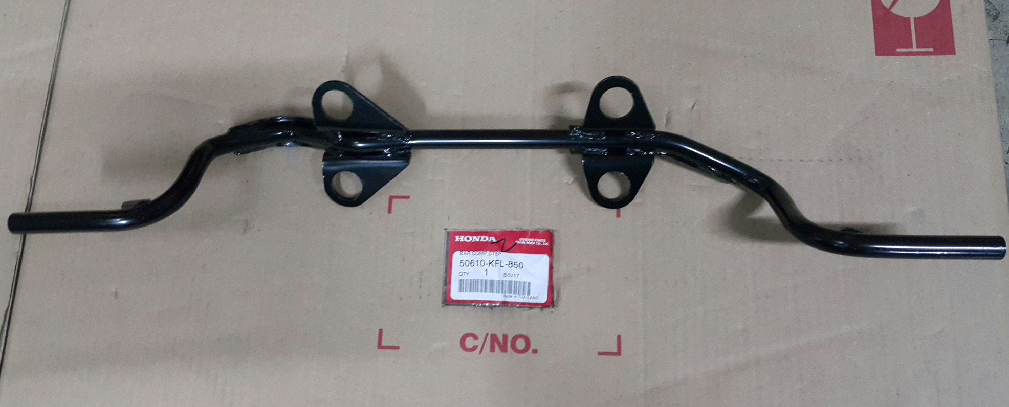 เหล็กพักเท้าหน้า เวฟ110T,MT