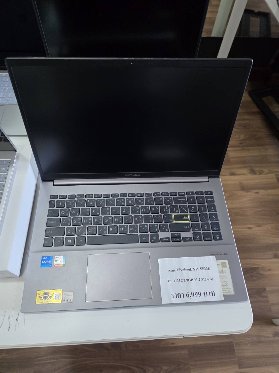 Notebook Asus Vivobook S15 S533E i5-1135G7 Ram 8GB m.2 512GB