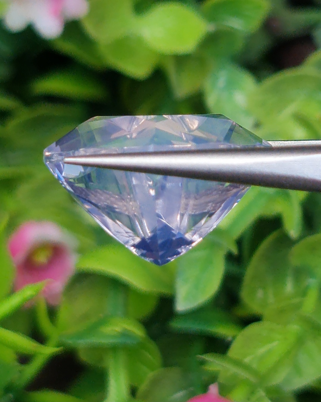 พลอย ลาเวนเดอร์ ควอตซ์ Lavender Quartz 17.76 กะรัต (Cts.) พลอยแท้ อัญมณีมงคลประจําวันเกิด เครื่องประดับพลอย