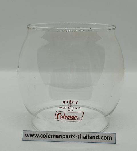 โป๊ะตะเกียง แท้ Coleman 200a Pyrex (1962 - 1977)