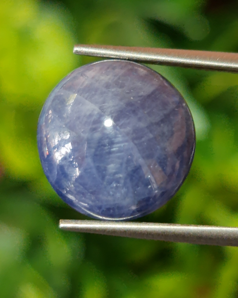 พลอย ไพลิน Blue Sapphire 15.58 กะรัต (Cts.) ดิบ (Unheated) พลอยแท้ อัญมณีมงคลประจําวันเกิด เครื่องประดับพลอย