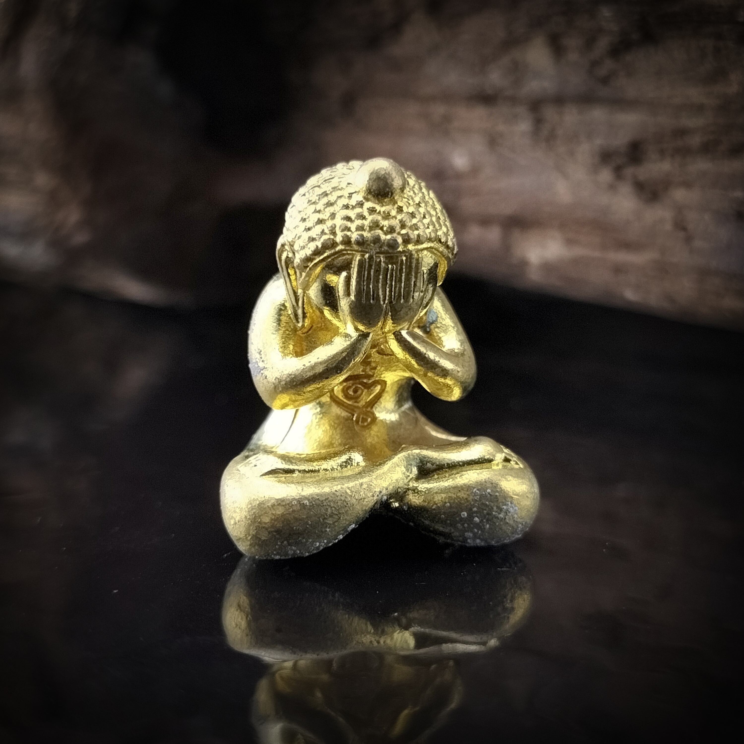 พระปิดตาพญาบังบด อุดว่านเครือร้อยปลา (หลวงปู่มี ฐิตสาโล วัดโพนทอง อายุ112ปี)