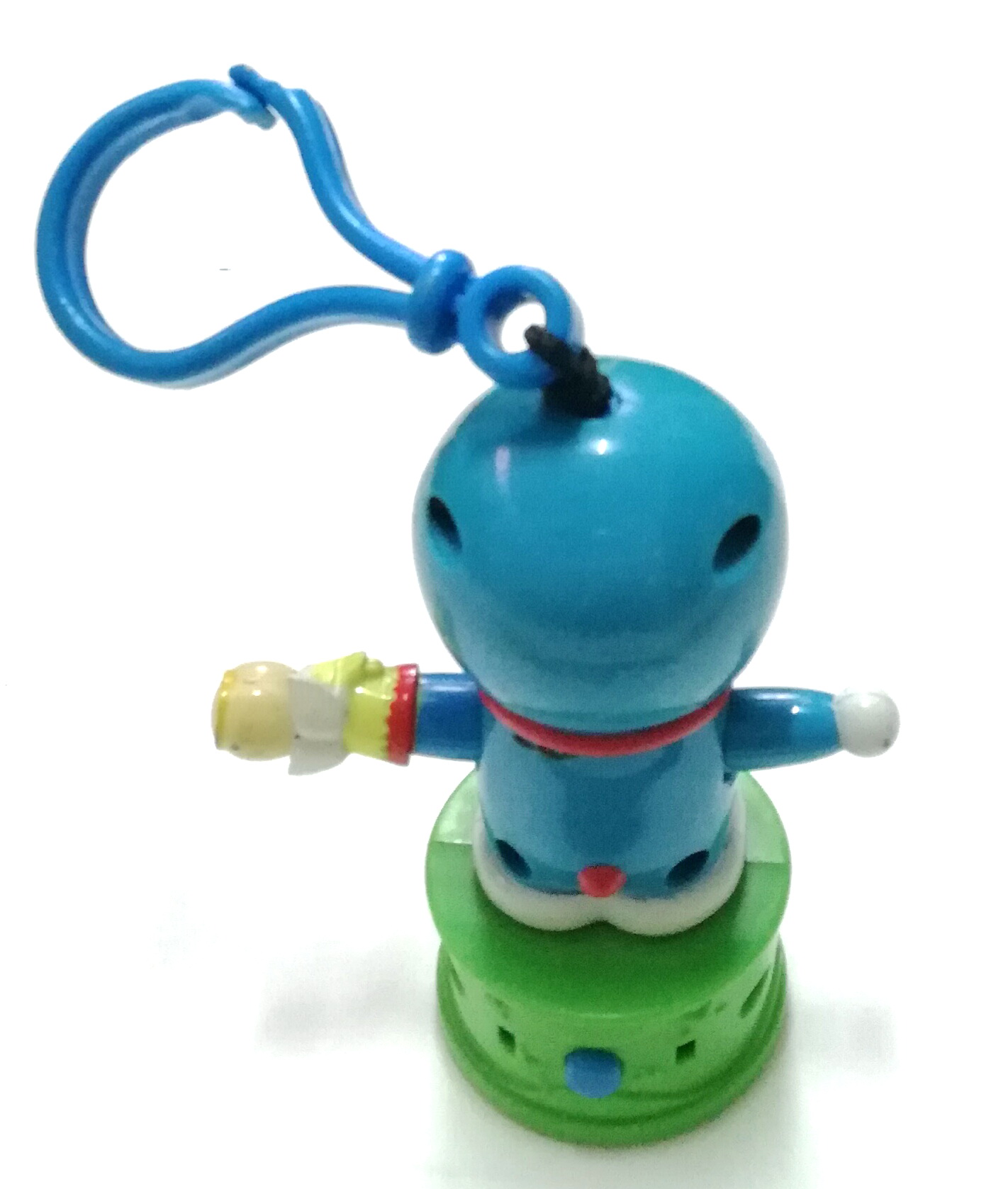 ของสะสมโดเรม่อน โดราเอม่อนกล้อง-พวงกุญแจ มือซ้ายเป็นนางฟ้า**ภาพในช่องมองมีตำหนิ และตัวโดราเอม่อนมีตำหนิตามภาพ