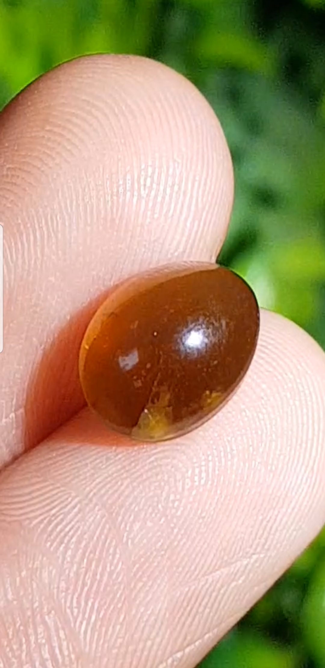 พลอย ตาแมว อะพาไทต์ Cat eye Apatite 4.35 กะรัต (Cts.) พลอยแท้ อัญมณีมงคลประจําวันเกิด เครื่องประดับพลอย