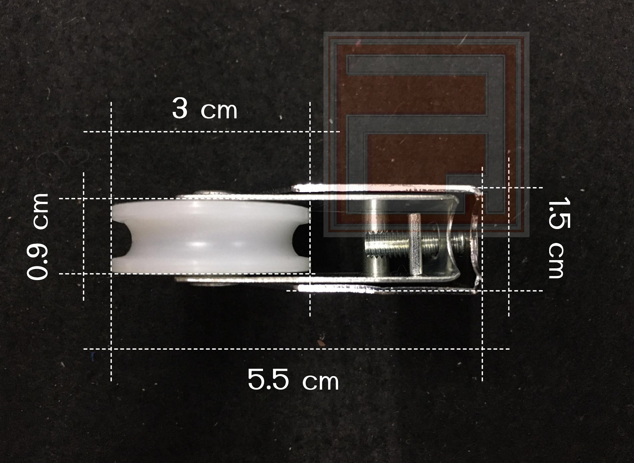 ล้อบานเลื่อนเฟรมเล็ก PBM