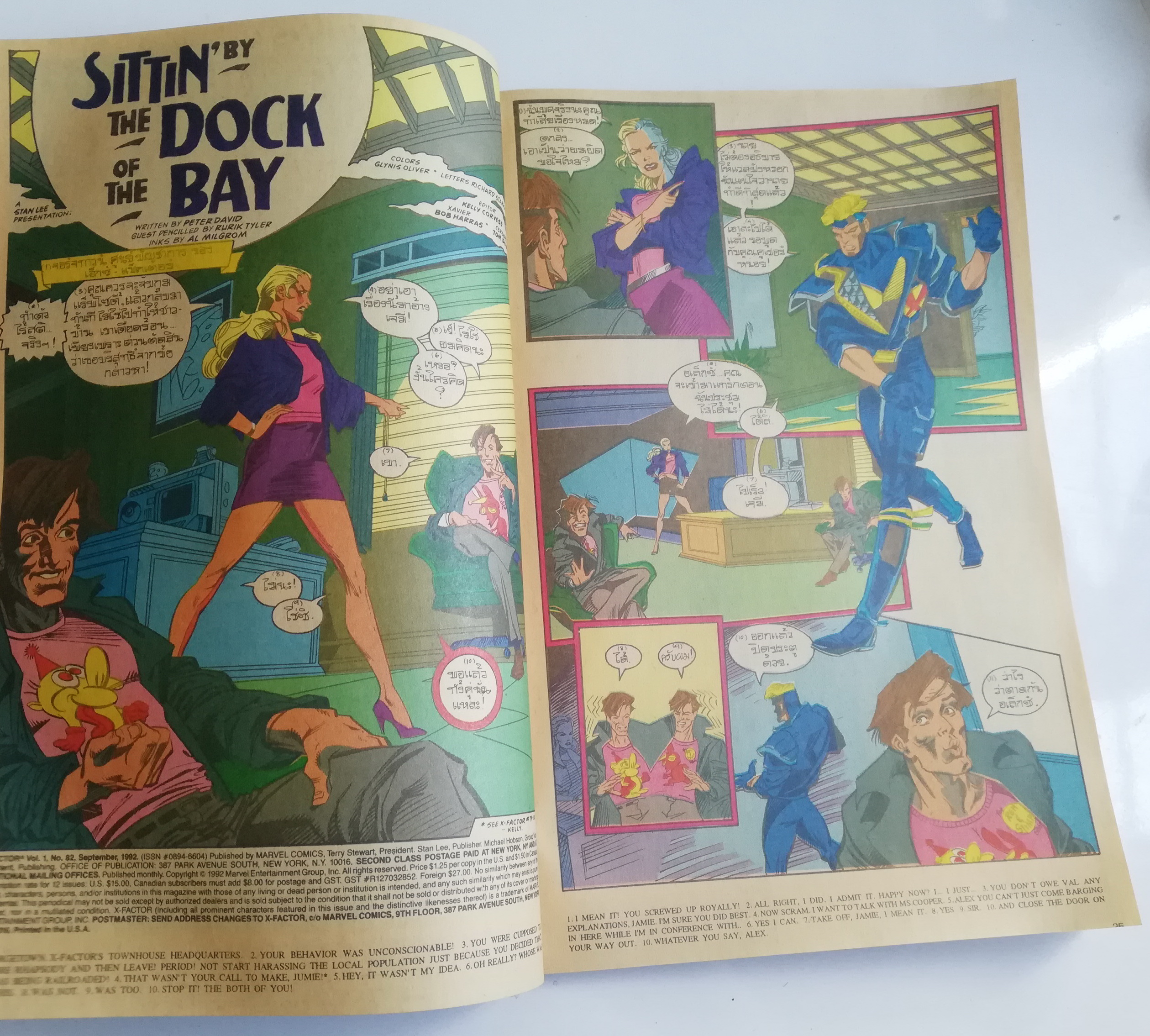 นิตยสารแนวการ์ตูนเก่า Marvel comics, เอ็กซ์-เมน แมกกาซัน X-Men Magazine ฉบับที่2 สะสมภาพพักร้อนกับฮีโร่ ภายในเล่ม ชุด 1-7 -x-men -x-factor -x-force -the uncanny x-men -wolverine -แฟ้มลับของซาร์เวียร์