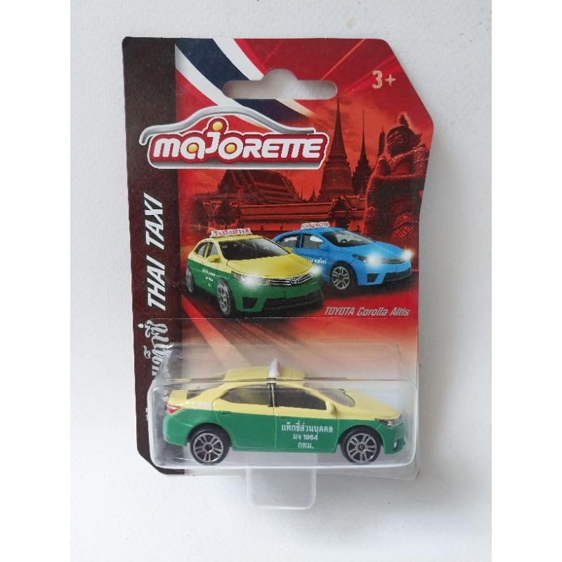 มีหลายภาพ,กรุณาเลือกแบบ รถแท็กซี่ไทยมาจอเร็ต Majorette Thai Taxi