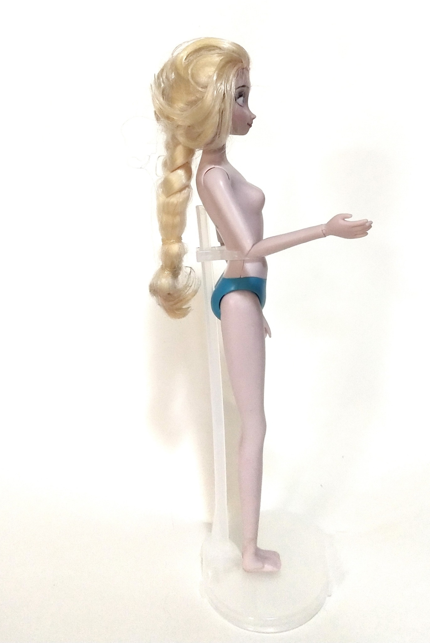 เจ้าหญิงดิสนีย์ *****มีตำหนิตามภาพ, เอลซ่า จากโฟรเซ่น งานดิสนีย์สโตร์ ลอนดอน **แถมชุดตามภาพ