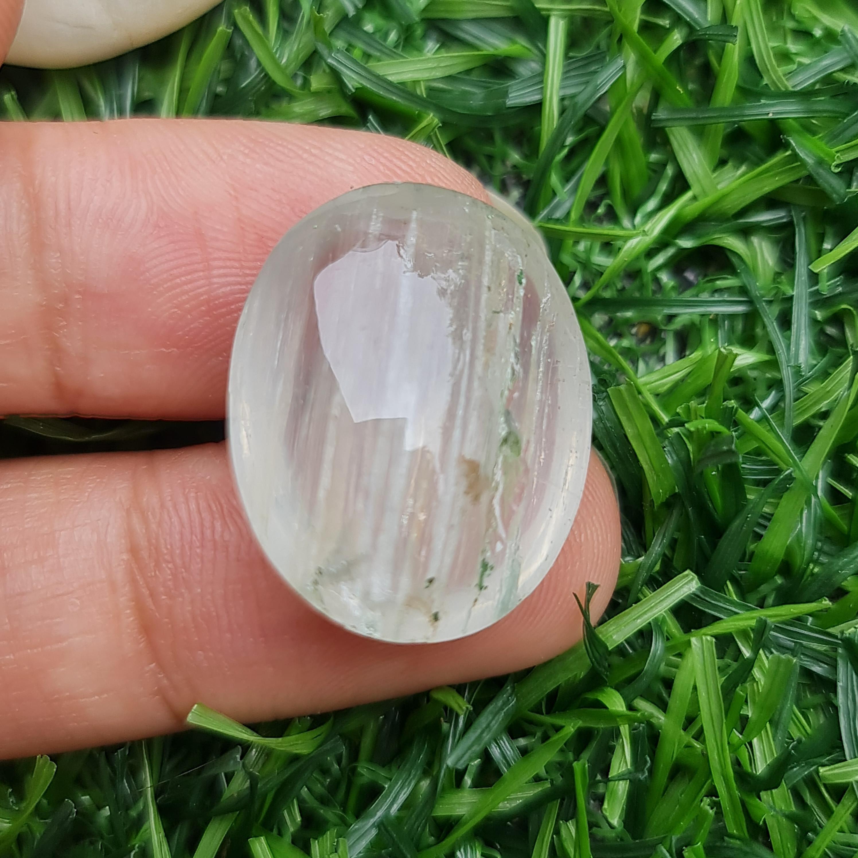 โป่งข่าม ควอตซ์ Rutilated Quartz 27.49 กะรัต Cts. พลอยแท้ อัญมณีมงคลประจําวันเกิด เครื่องประดับพลอย
