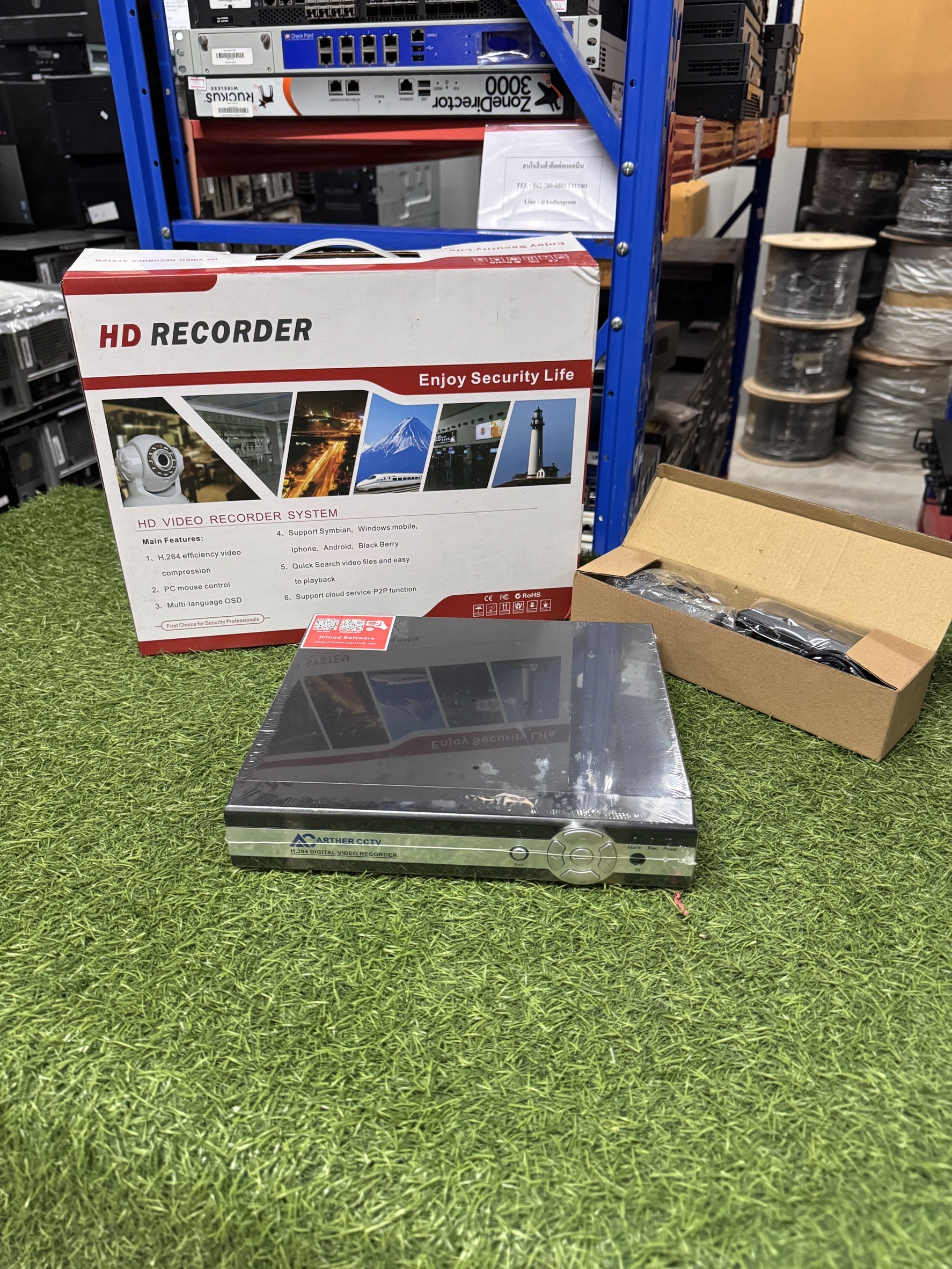 HD Recorder DVR XVR-104MH-E2 เครื่องบันทึก 4 ช่อง