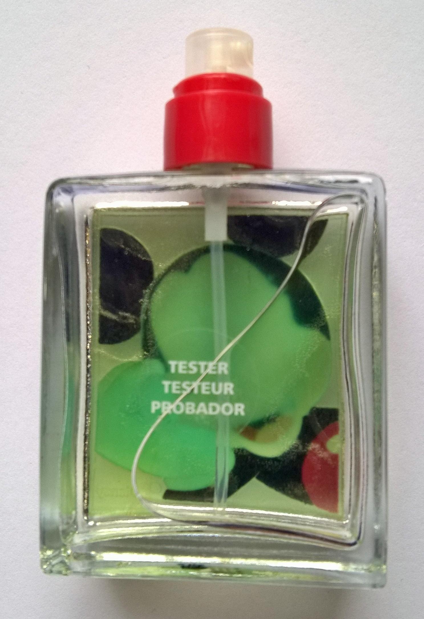 ของสะสม ขวดน้ำหอม edt ขวดแก้วพิมพ์ยางนูนตัว มิกกี้ เมาส์ Micky Mouse มือ2 ตามภาพ