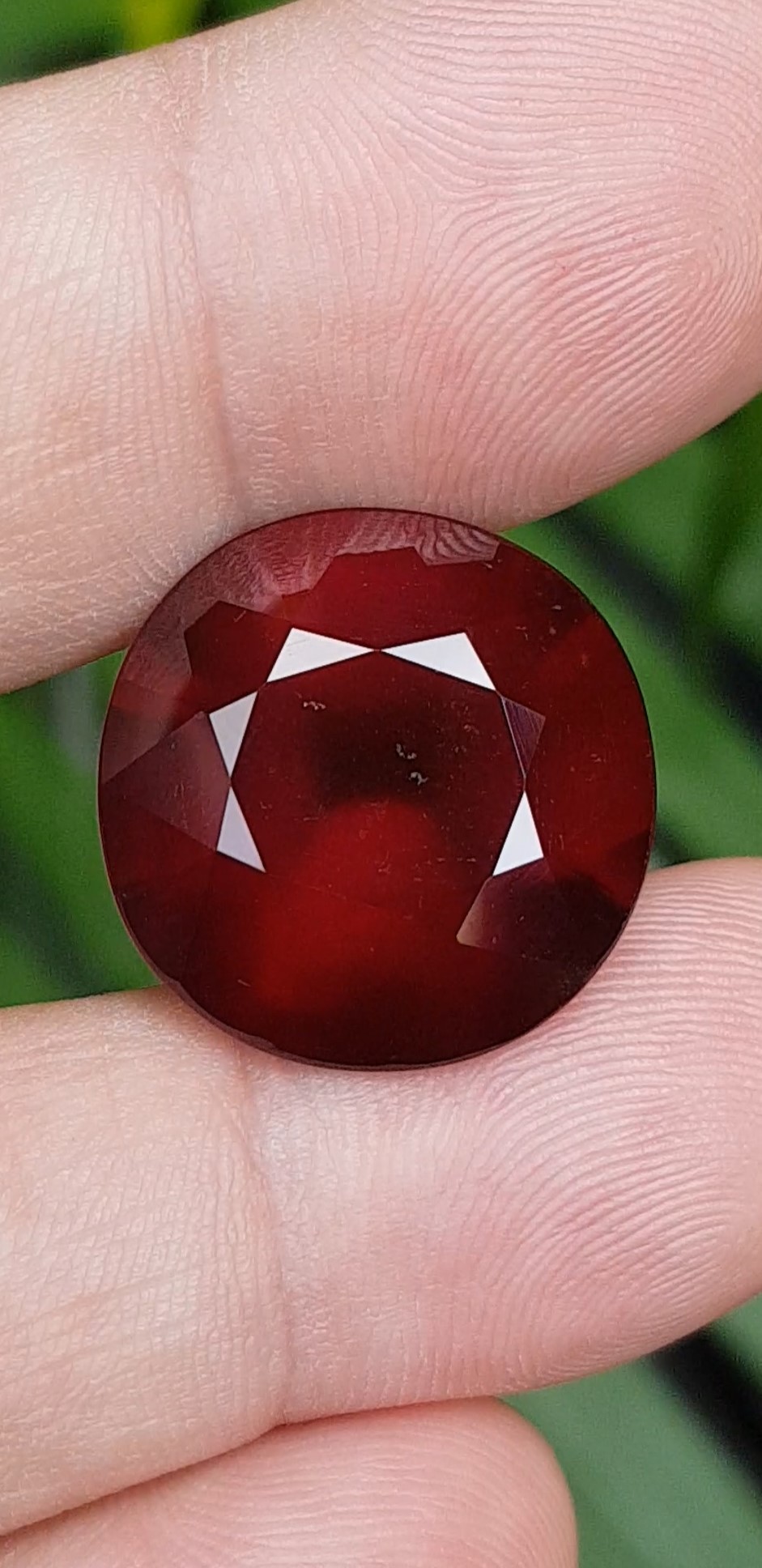 พลอย เฮลโซไนท์ การ์เน็ท Hessonite Garnet 32.34 กะรัต (Cts.) ดิบ Unheated พลอยแท้อัญมณีมงคล ประจําวันเกิด เครื่องประดับพลอย