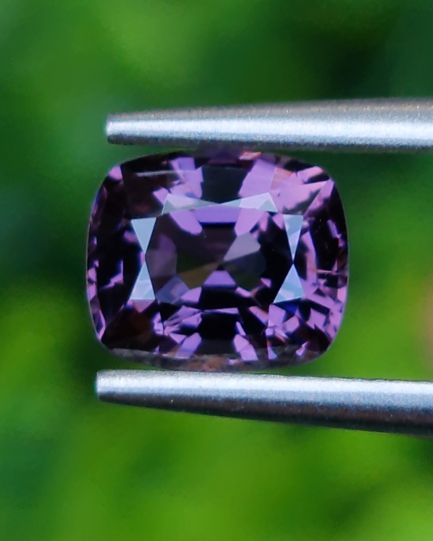 พลอย สปิเนล พม่า Burmese Spinel 1.20 กะรัต (Cts.) พลอยแท้ อัญมณีมงคลประจําวันเกิด เครื่องประดับพลอย
