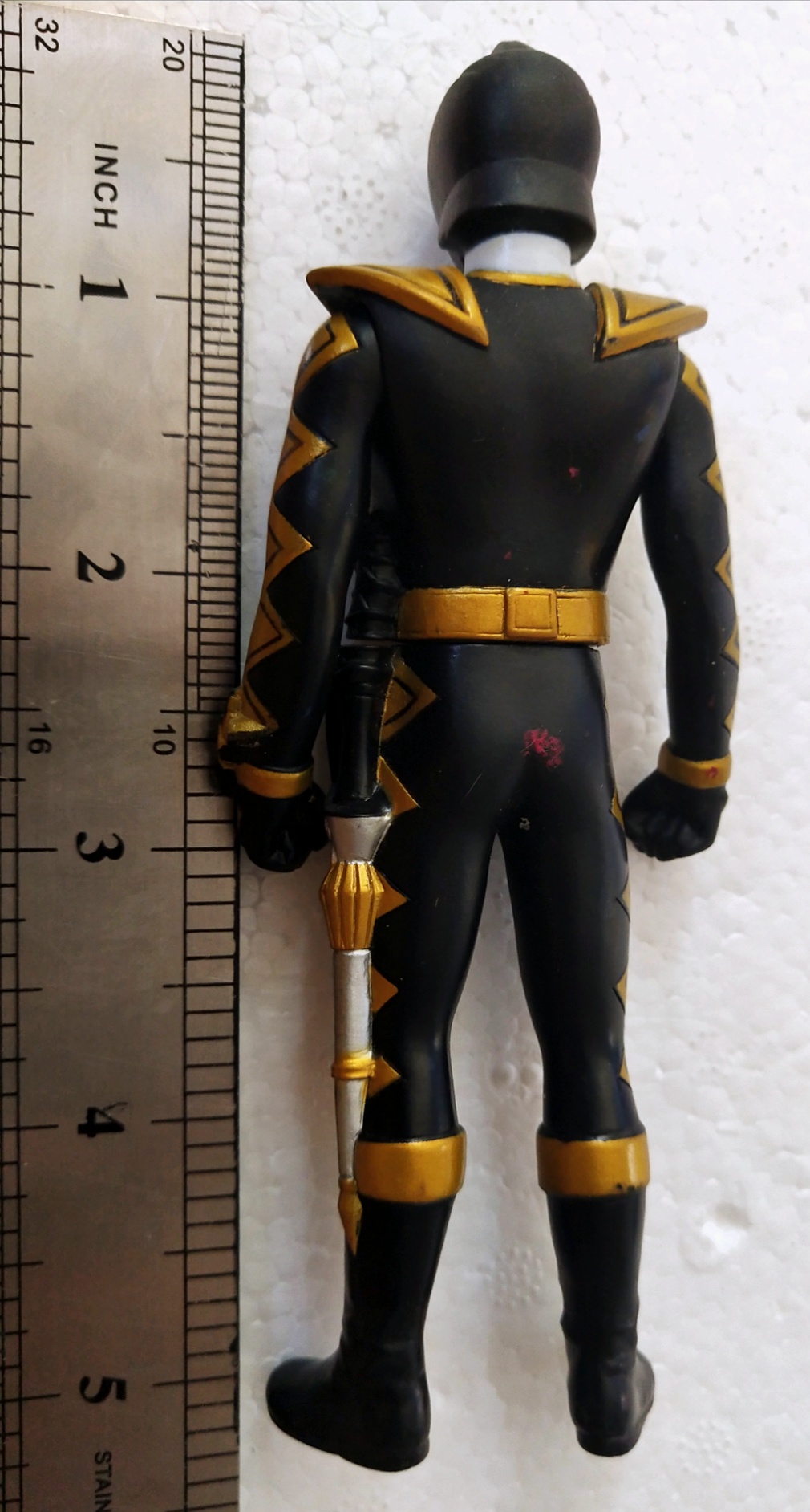 ของเล่น ของสะสม ซอฟ 5 นิ้ว อาบาเระแบล็ค สภาพดี