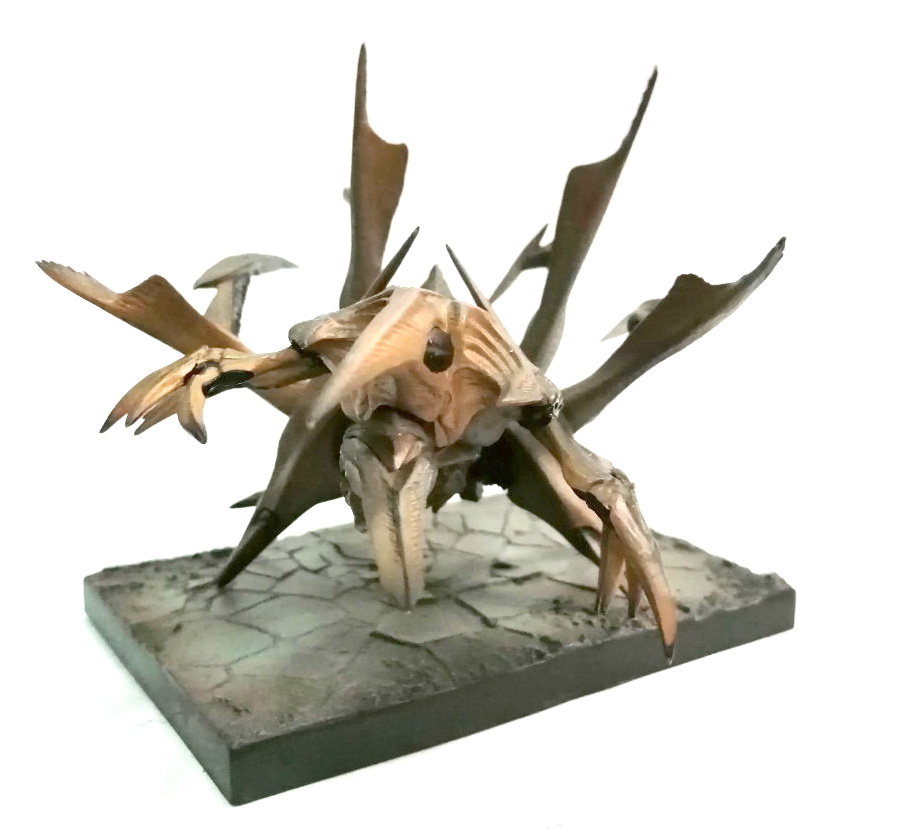 ชุดเรียลฟิคเกอร์ กาเมร่า จากภาพยนตร์ GAMERA 2 ตัวนี้เป็นสัตว์ประหลาด ชิ้นงานพลาสติกตัน ชิ้มงามคม รายละเอียดมาก แยกหลายชิ้นเพราะรายละเอียดสูง ขนาด 13 ซม. มีฐานพร้อม สภาพเก่าสะสม หายากมาก