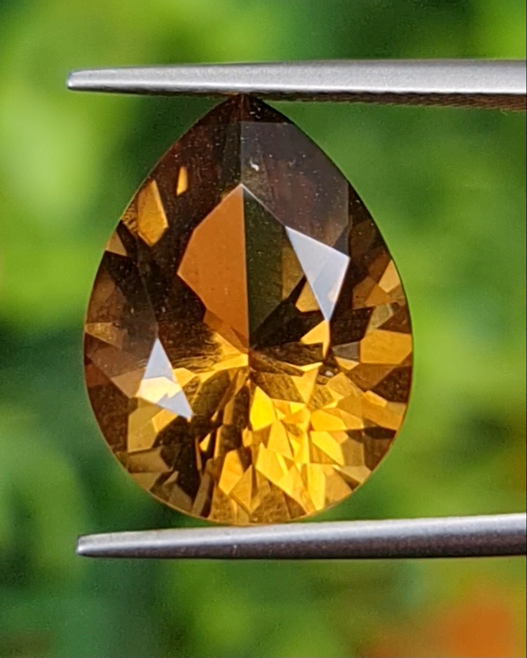 พลอย ซิทริน Citrine 8.00 กะรัต (Cts.) พลอยแท้ อัญมณีมงคลประจําวันเกิด เครื่องประดับพลอย