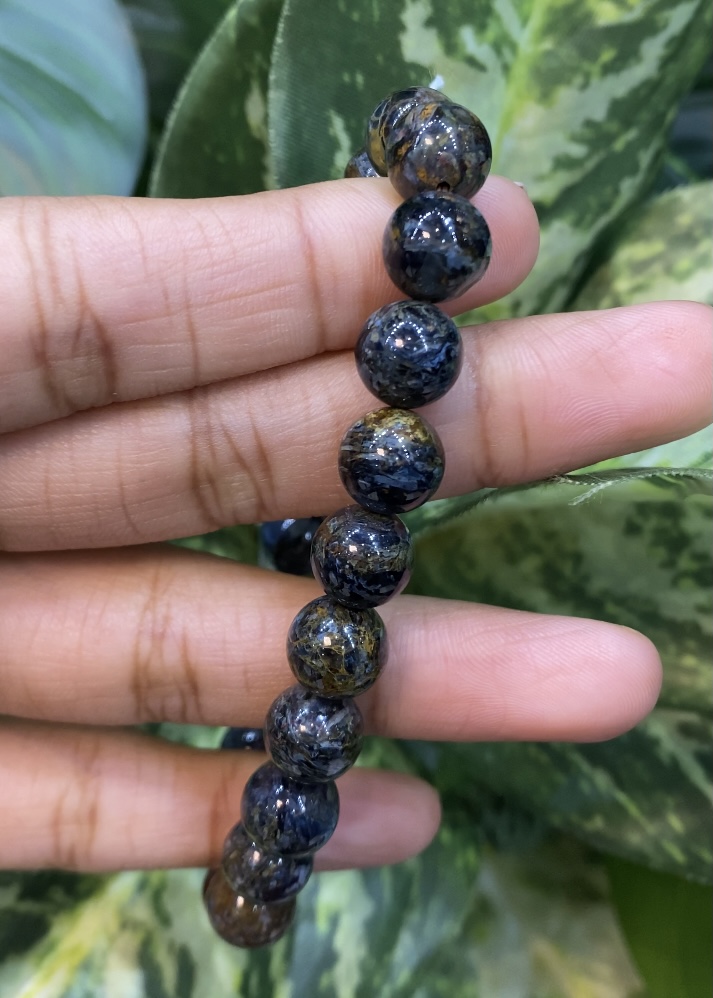 กำไลพลอยแท้ ปีเตอร์ไซต์ Pietersite Bracelet