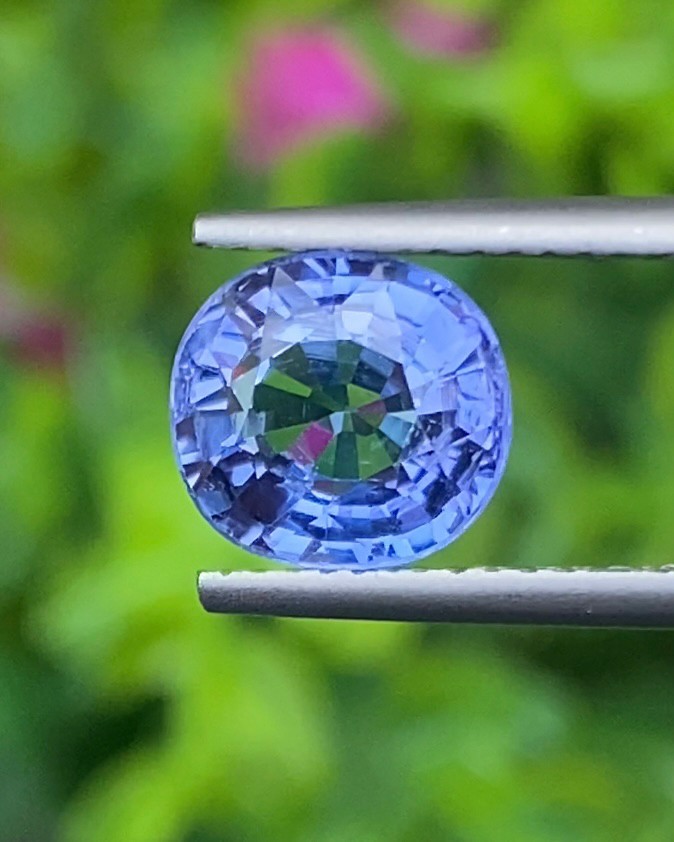 พลอย แทนซาไนท์ Tanzanite 2.29 กะรัต (Cts) พลอยแท้ อัญมณีมงคลประจําวันเกิด เครื่องประดับพลอย