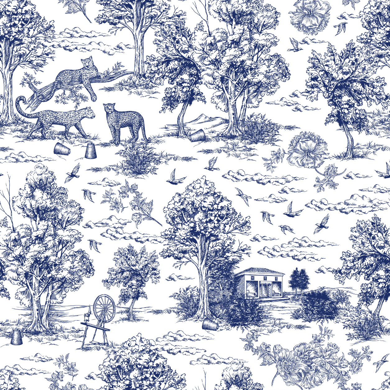 Wallpaper Digital Printing BW24034