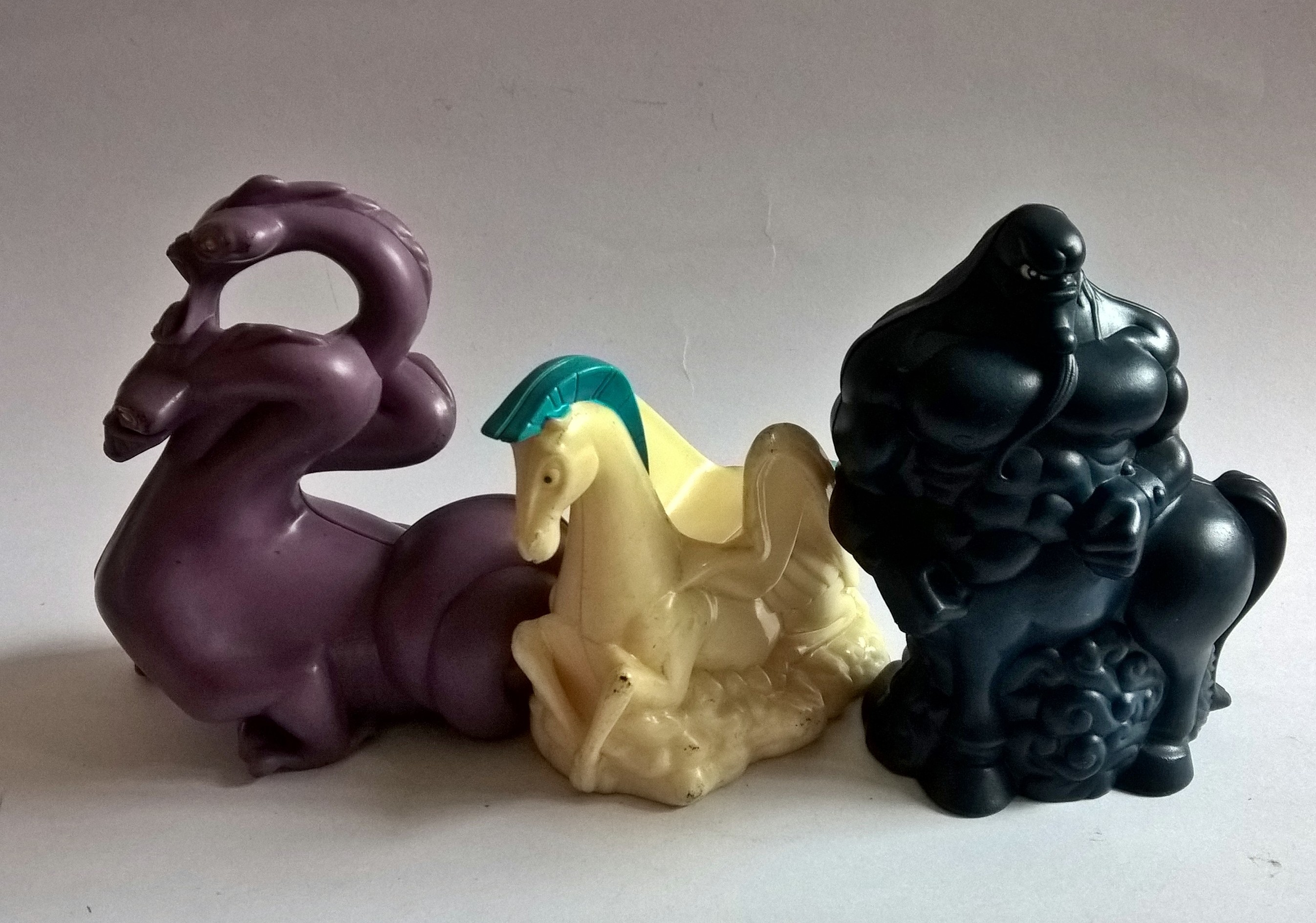Mc Donald Collectible Toys _Disney's Hercules Mythical Creatures, สัตว์ในตำนานจาก ภาพยนต์การ์ตูน "เฮอร์คิวลิส"จาก ดิสนีย์ ของสะสมจากแมคโดนัลด์