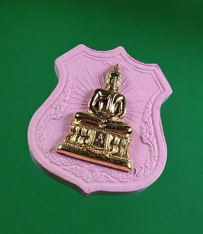 ก853 พระผงพระพุทธพรรณีศรีธรรมไภสัช โครงการสร้างพระเฉลิมพระเกียรติ พระบาทสมเด็จพระเจ้าอยู่หัว ราชกาลที่ 9 เนื่องในโอกาสเฉลิมพระชนมพรรษา 84 พรรษา ปี2554