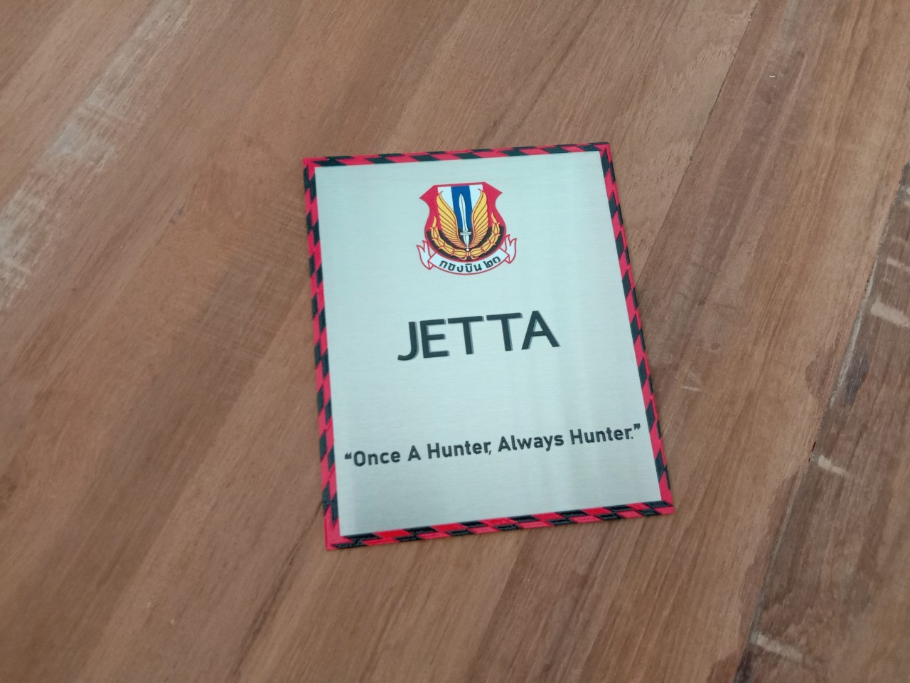 ป้ายพิมพ์สกรีนยูวีบนสเเตนเลส