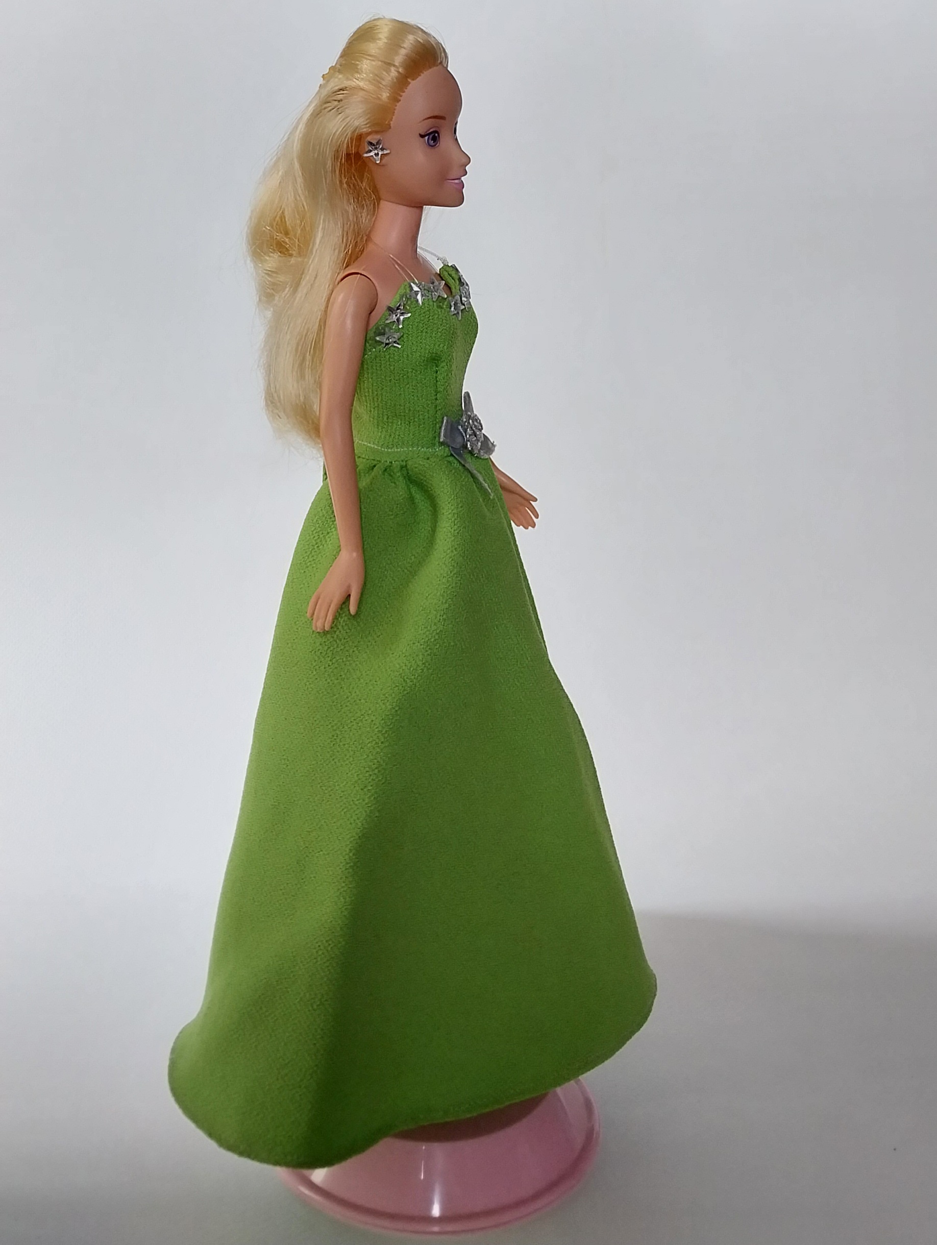 ของเล่น ของสะสม ตุ๊กตาเจ้าหญิงดิสนีย์ Disney Princess จาก แบรนด์ซิมบ้า ทอยส์ Simba Toys Doll หน้าสวย ผมทอง ปักไม่เต็มหัว สภาพดี ขายางพับงอได้