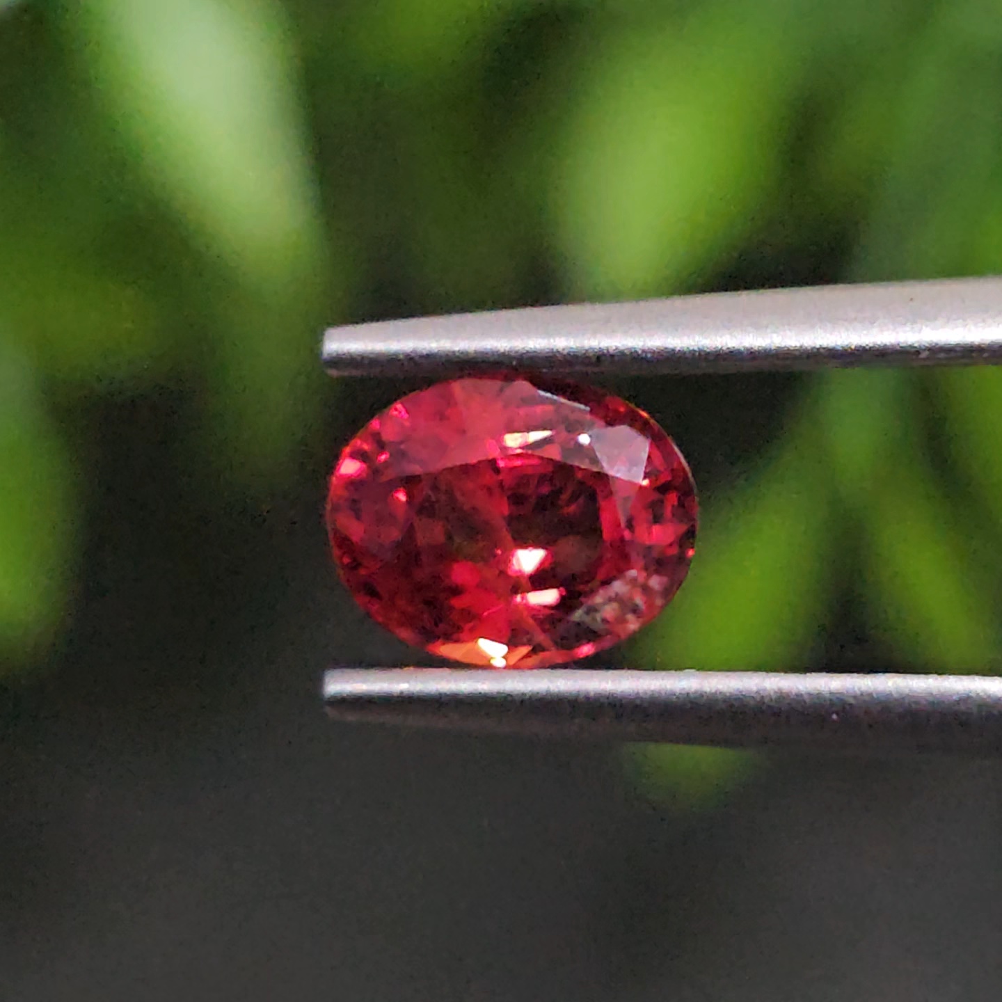 พลอย ทับทิม ซองเจีย Songea Ruby Sapphire 1.03 กะรัต (Cts.) พลอยแท้ อัญมณีมงคลประจําวันเกิด เครื่องประดับพลอย