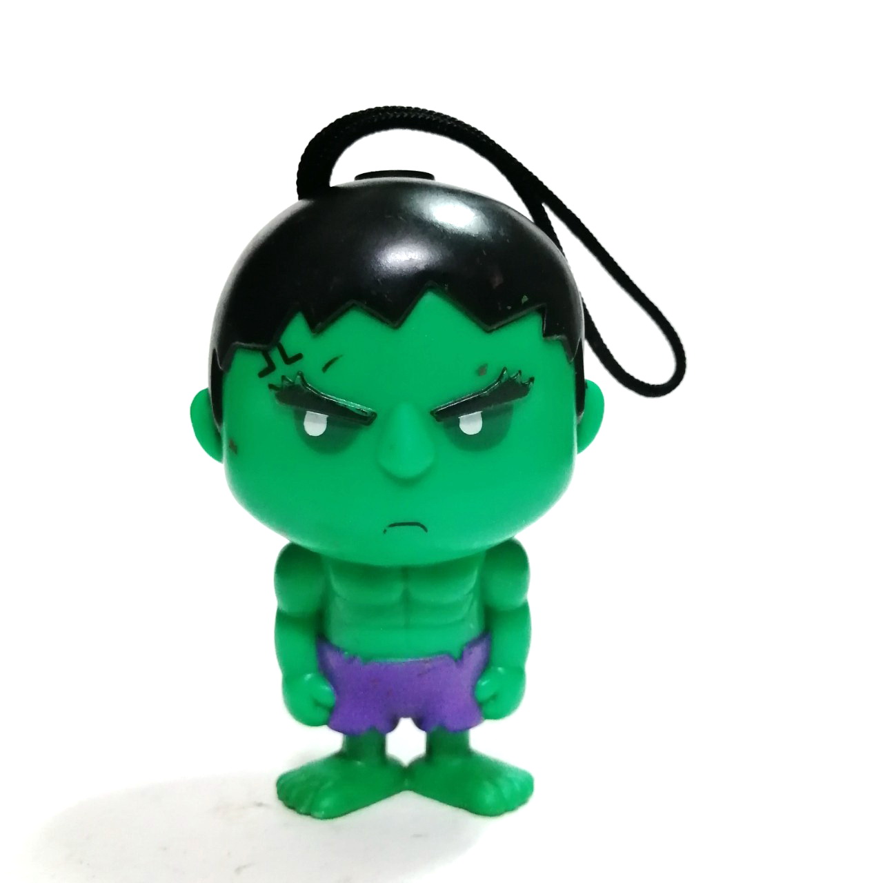 ตุ๊กตาพรีเมี่ยม พลาสติกแข็ง ฮัลค์ ขนาด3นิ้ว พรีเมี่ยมแลกซื้อ จาก เทสโก้โลตัส ของครบ มีรอยบ้าง