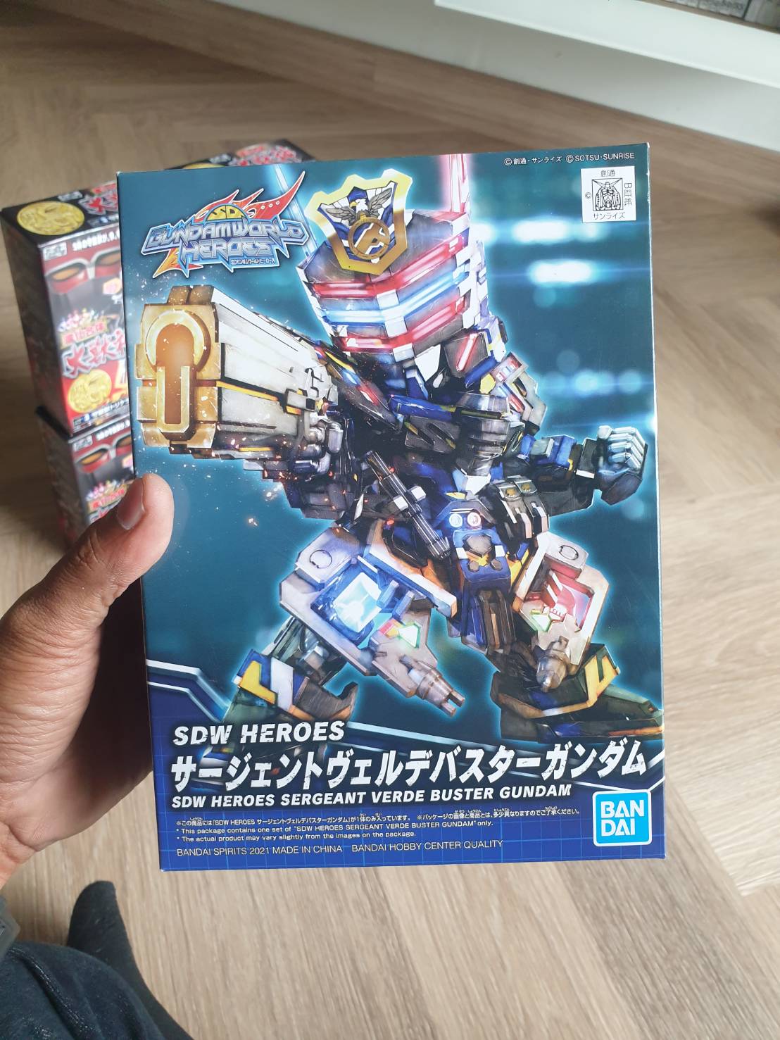 Bandai SDW Heroes 03 - Sergeant Verde Buster Gundam