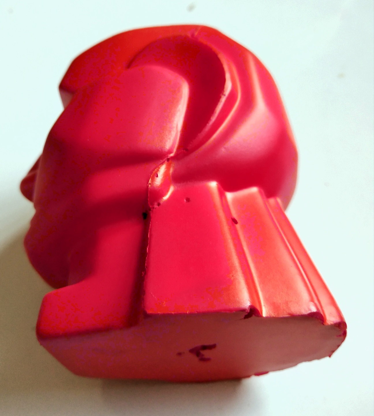 ของสะสมประเภทมาสค็อต Mascot ตุ๊กตามาสคอต kingston technology ชิ้นงานอ่อนนุ่ม สีแดง หายากงานเก่า มีตำหนิ ตามภาพ