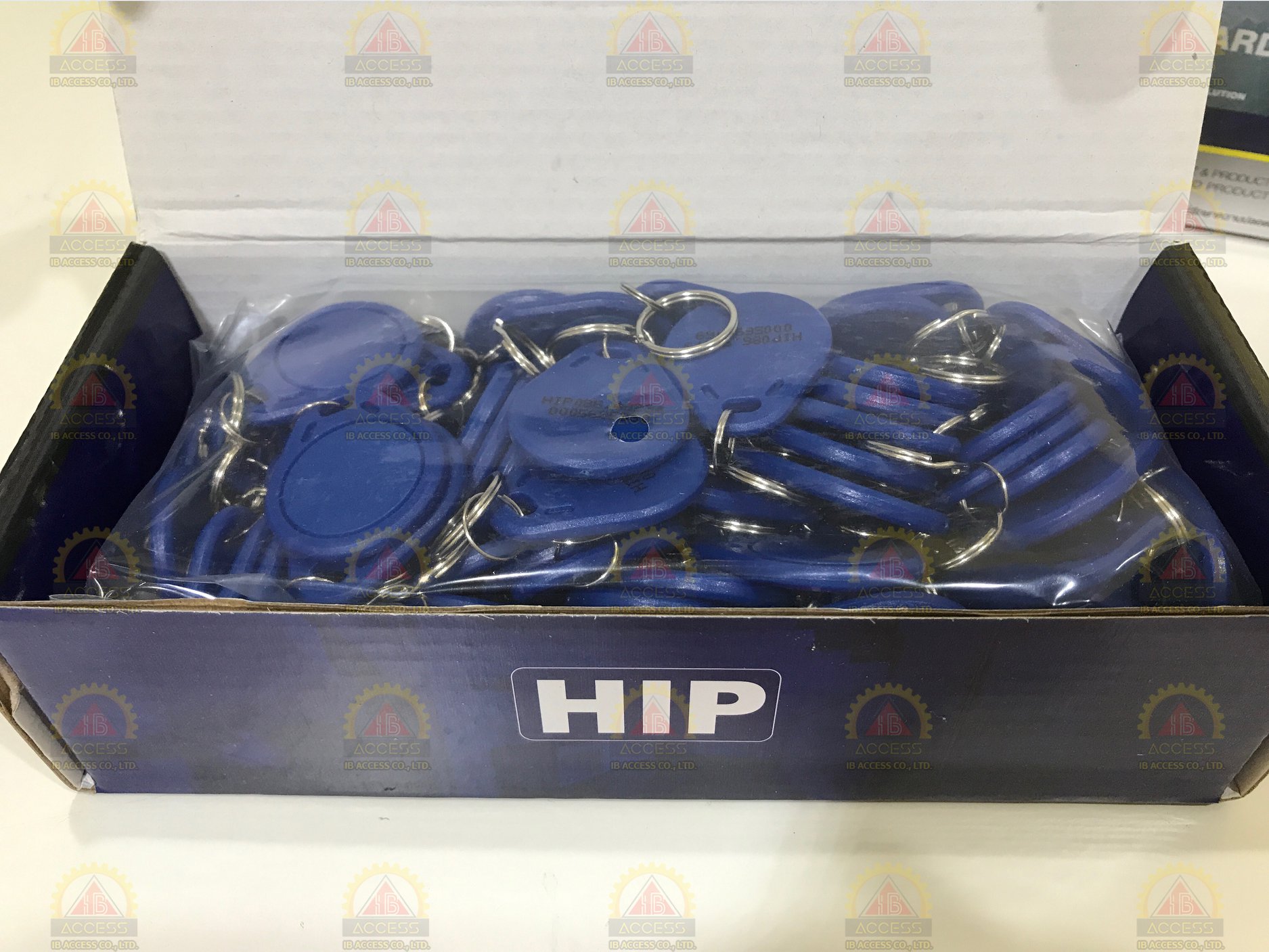 พวงกุญแจคีย์การ์ด Keytag หยดน้ำ ID 125KHz. ยี่ห้อ HIP