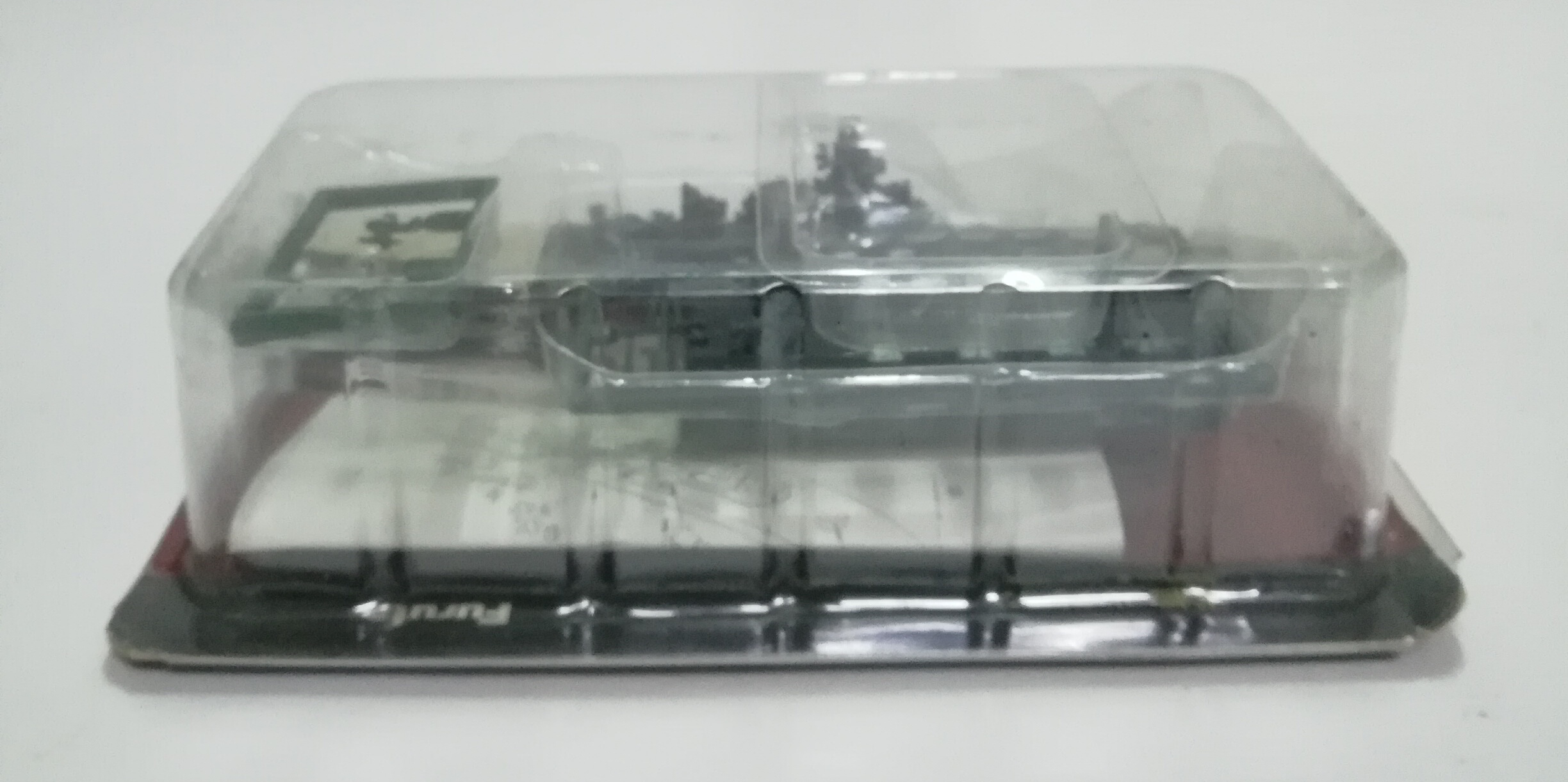 ของสะสม พลาสติกโมเดลทำสีสำเร็จ "เรือรบบิสมาร์ค BISMARCK" เรือรบเยอรมัน จาก FURUTA ขนาดประมาณ 1:700 ,Plastic Model, warship "Bismarck" Germany's warship from Furuta