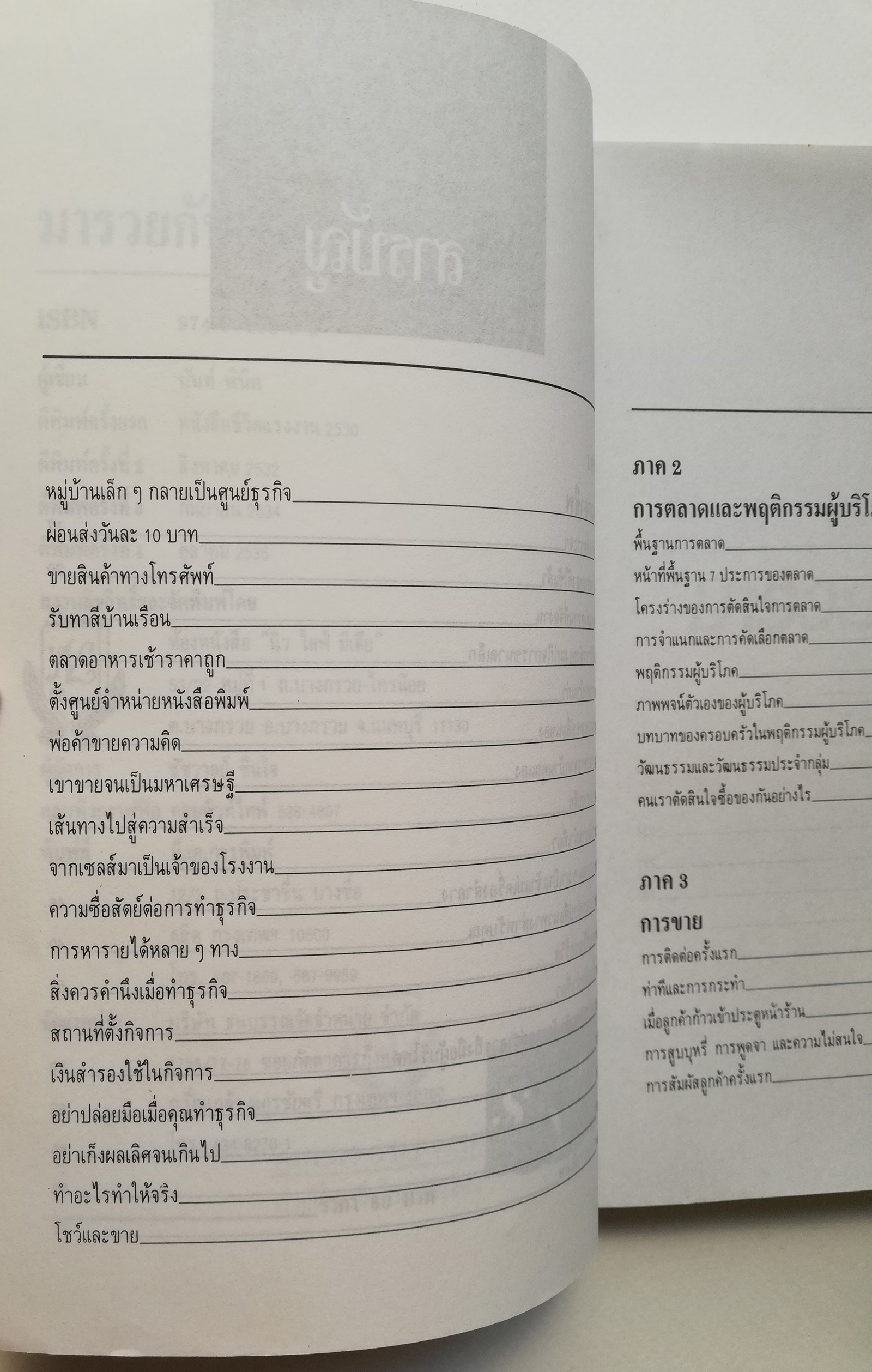 หนังสือแนะนำแนวการประกอบธุรกิจ สำหรับผู้มีทุนน้อย หรือไม่มีทุน" มารวยกันเถอะ" โดย นันท์ พินิต พิมพ์ครั้งที่4 _หนังสือใหม่ หาอปก เปิดเส้นทางไปสู่ความสำเร็จ นานานอาชีพมการตลาดมและพฤติกรรมของผู้บริโภค
