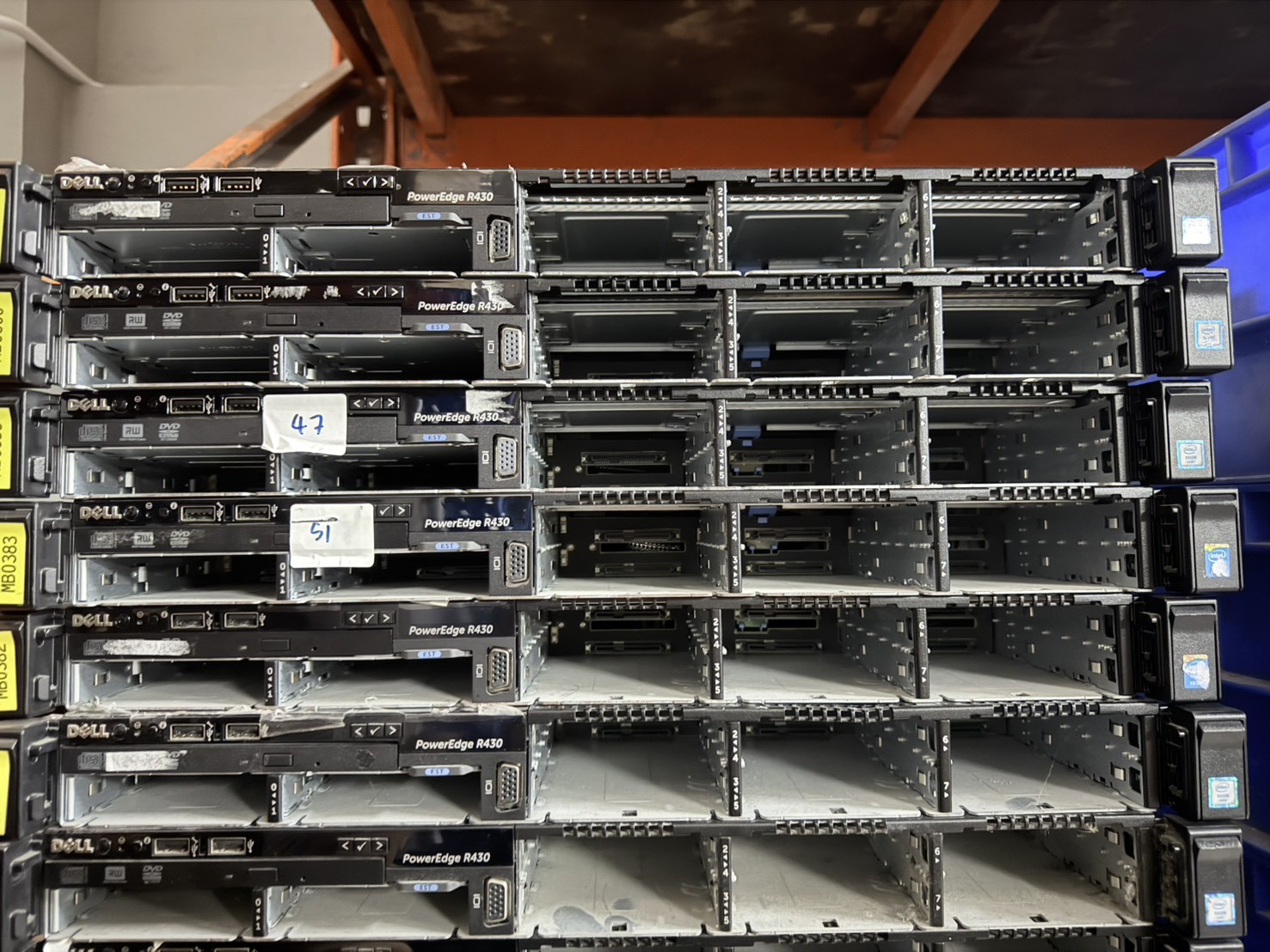 Server Dell PowerEdge R430 Server CPU E5-2660v3 Ram 64 GB SAS 300GB Power x2